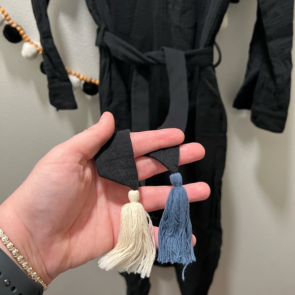 Bird & Knoll Frieda Crinkle Cotton Shirt Dress - Picture 2 of 12